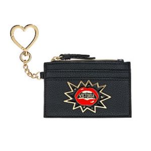 VICTORIA'S SECRET Embellished V-Quilt Card Case